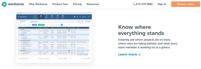 workzone: Best Project Management Software