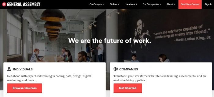 General Assembly - tools for small business