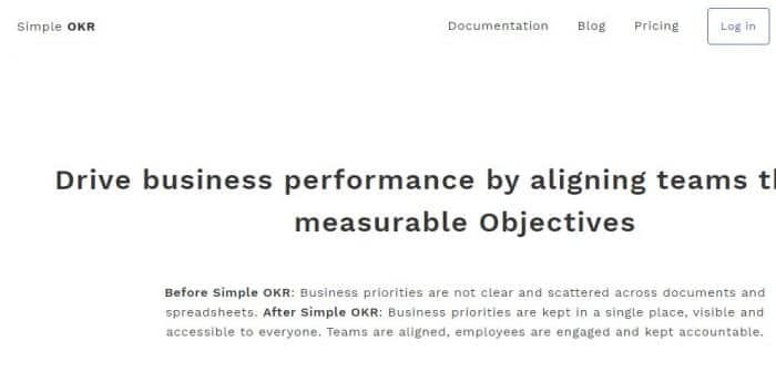 SimpleOKR